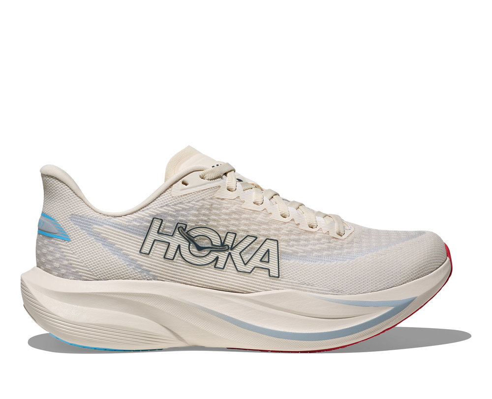 HOKA Men's Mach 7 neutral cushioned running shoe in ALA/BLU