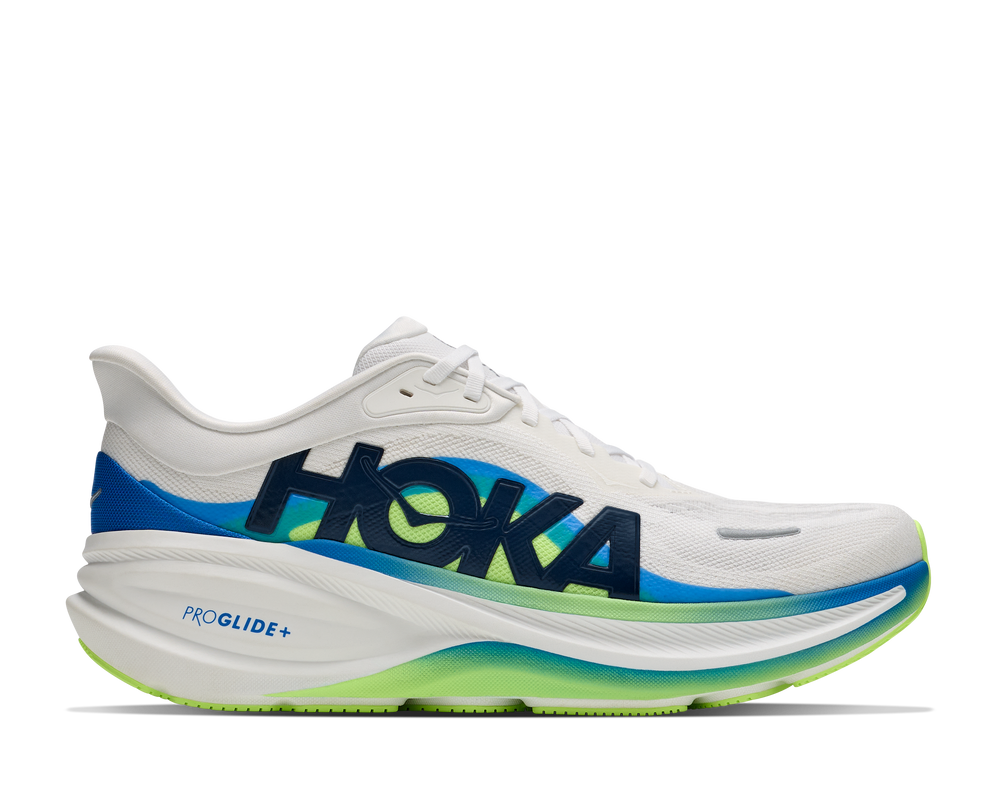 HOKA Men's Clifton Pro in FRO/BLU