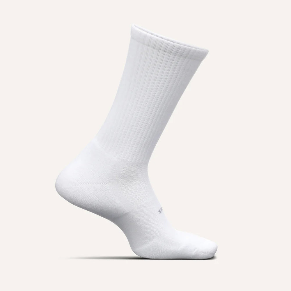 Feetures Hp Max Cushion Crew in WHT