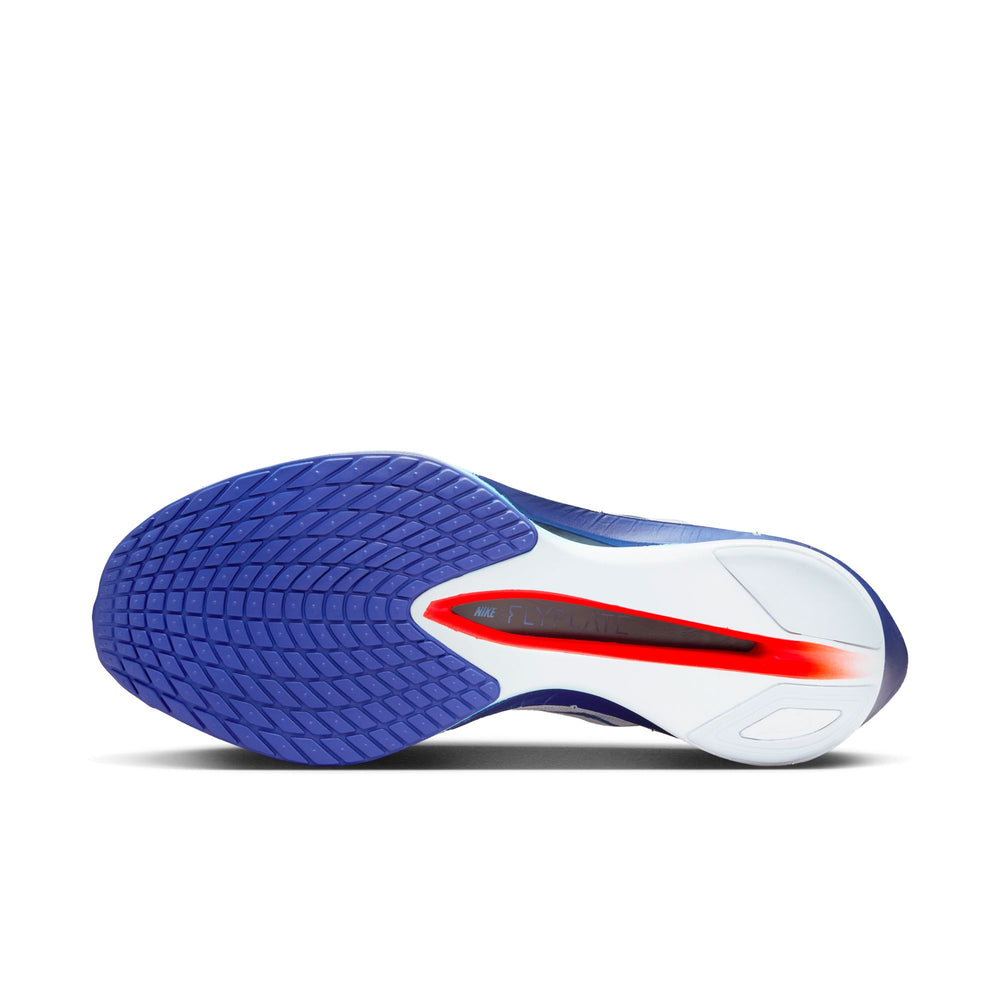 Nike, Inc. Women's Vaporfly 4 running shoe in GHO/BLU