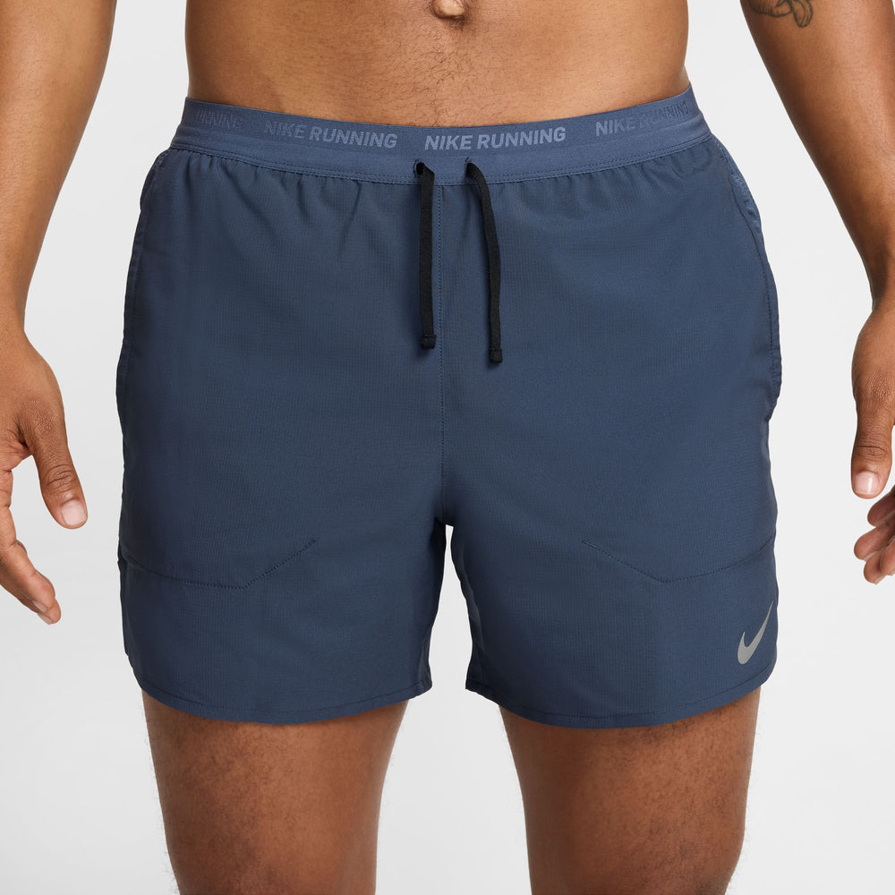 Nike, Inc. Men's Stride Short 5" in THU/BLK
