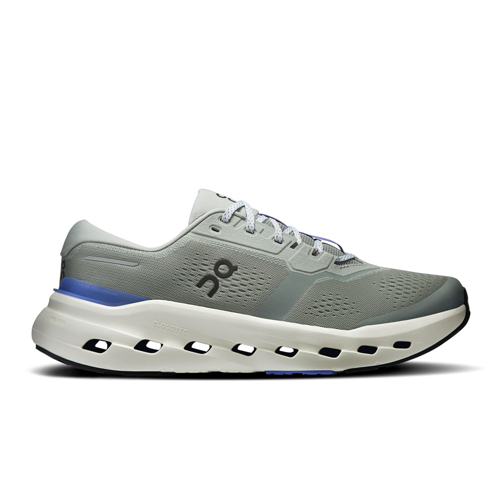 On Men's Cloudrunner 3 stability running shoe in TIN/ICE
