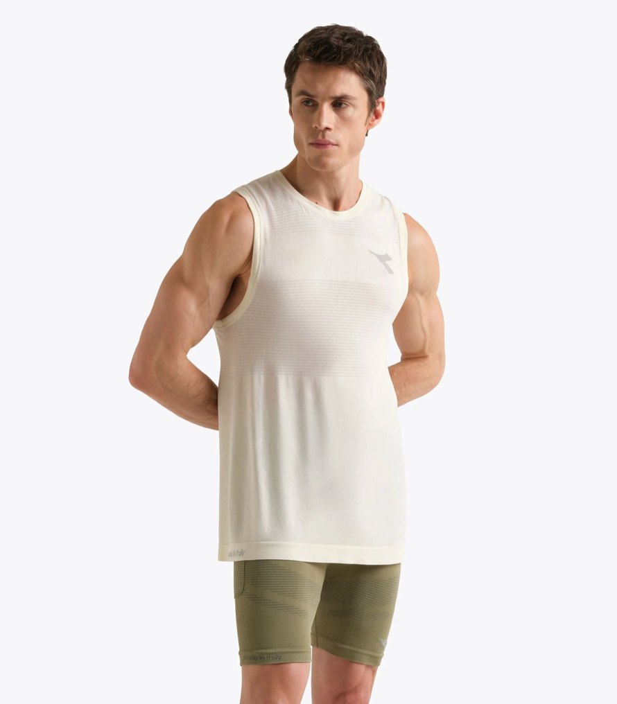 Diadora Men's Stratuono Tank in WHI