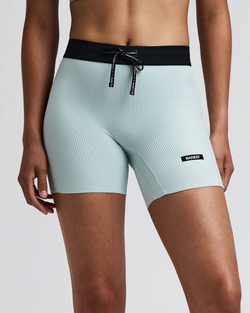 Bandit Running Women's Cadence 5" Compression in MIST/LAGOON
