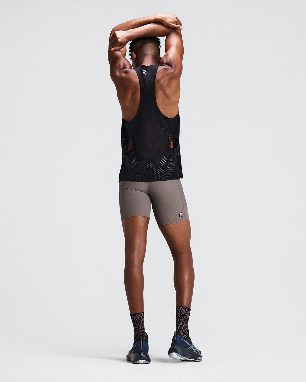 Bandit Running Men's Shredder Singlet in BLK