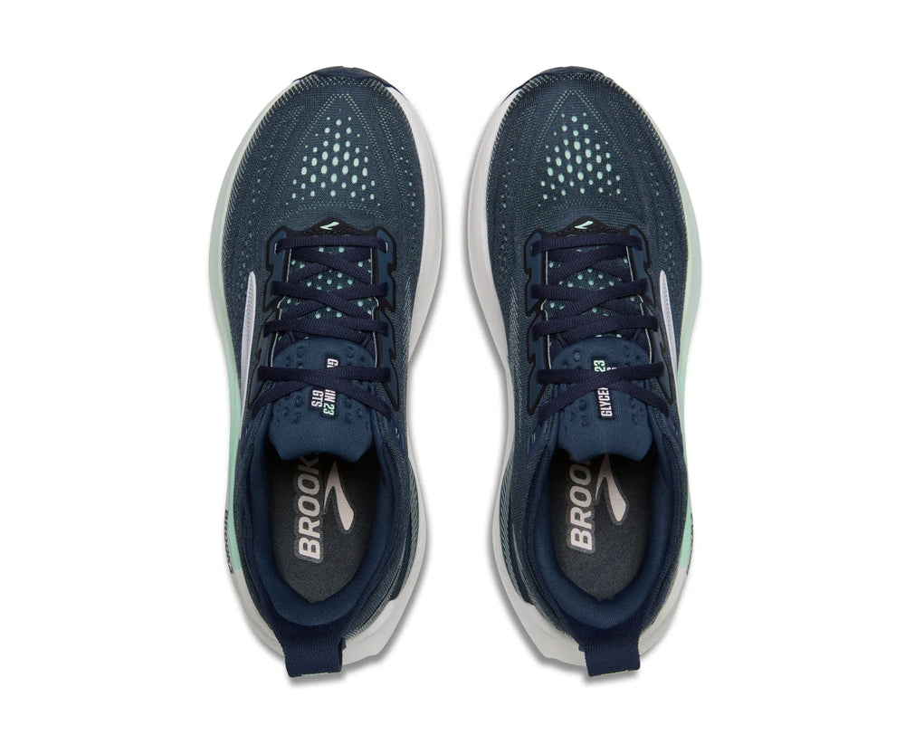 Brooks Running Women's Glycerin Gts 23 running shoe in SPE/YUC/PNK