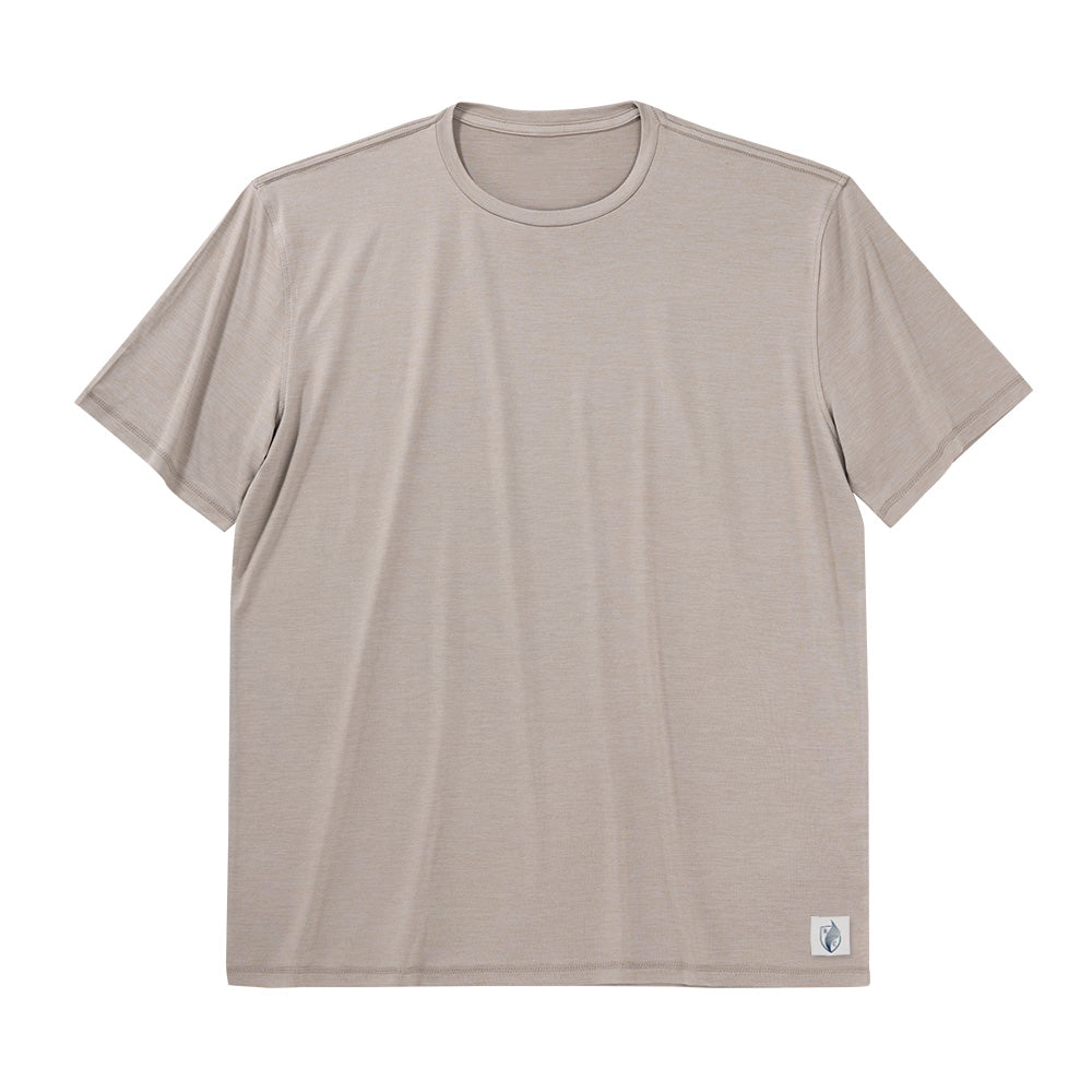 Sky Men's Tech Short Sleeve in CHA/GRY