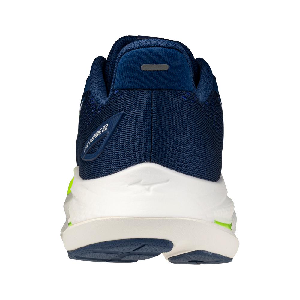 Mizuno USA Men's Wave Inspire 22 running shoe in GRY/BLK