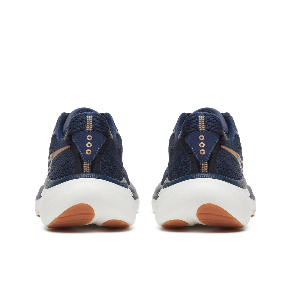Saucony Men's Ride 19 running shoe in NAVY