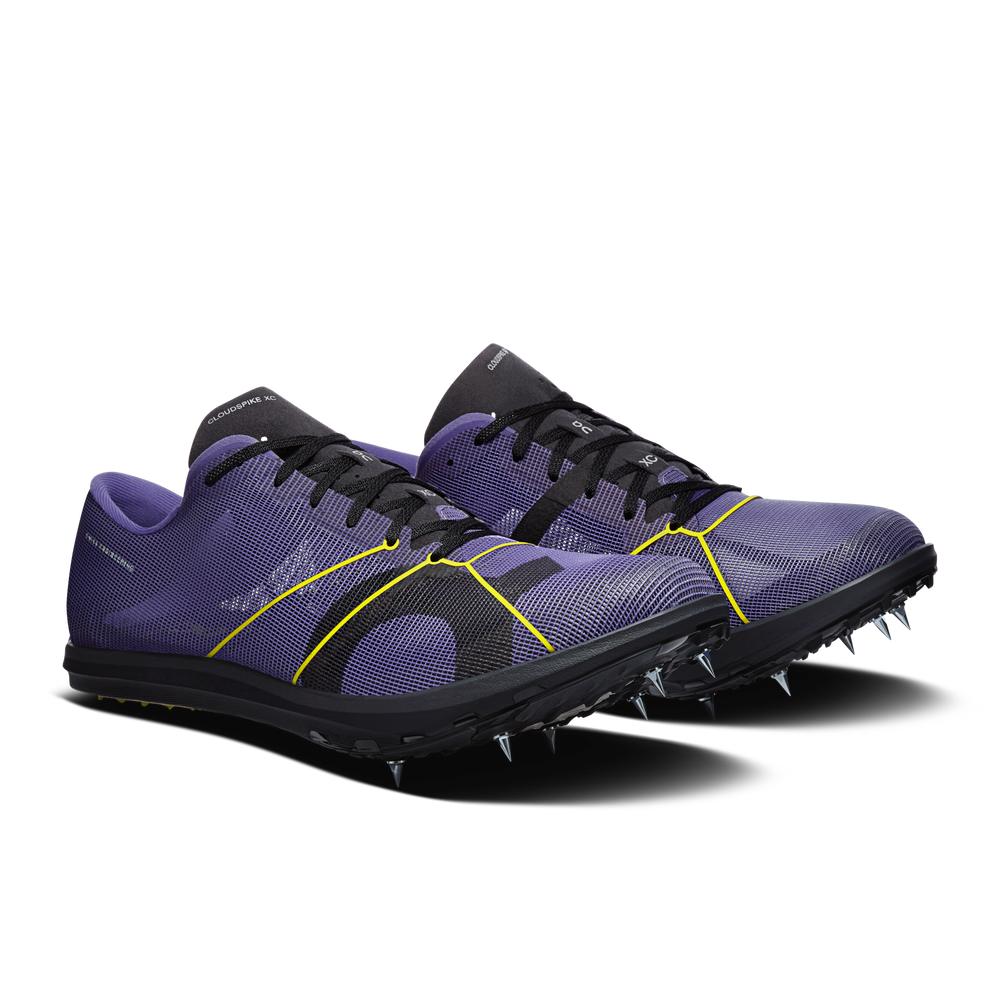 On Men's Cloudspike XC in JUN/BLK