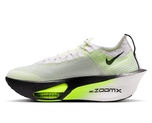 Nike, Inc. Men's Alphafly Next% 3 running shoe in WHT/VLT