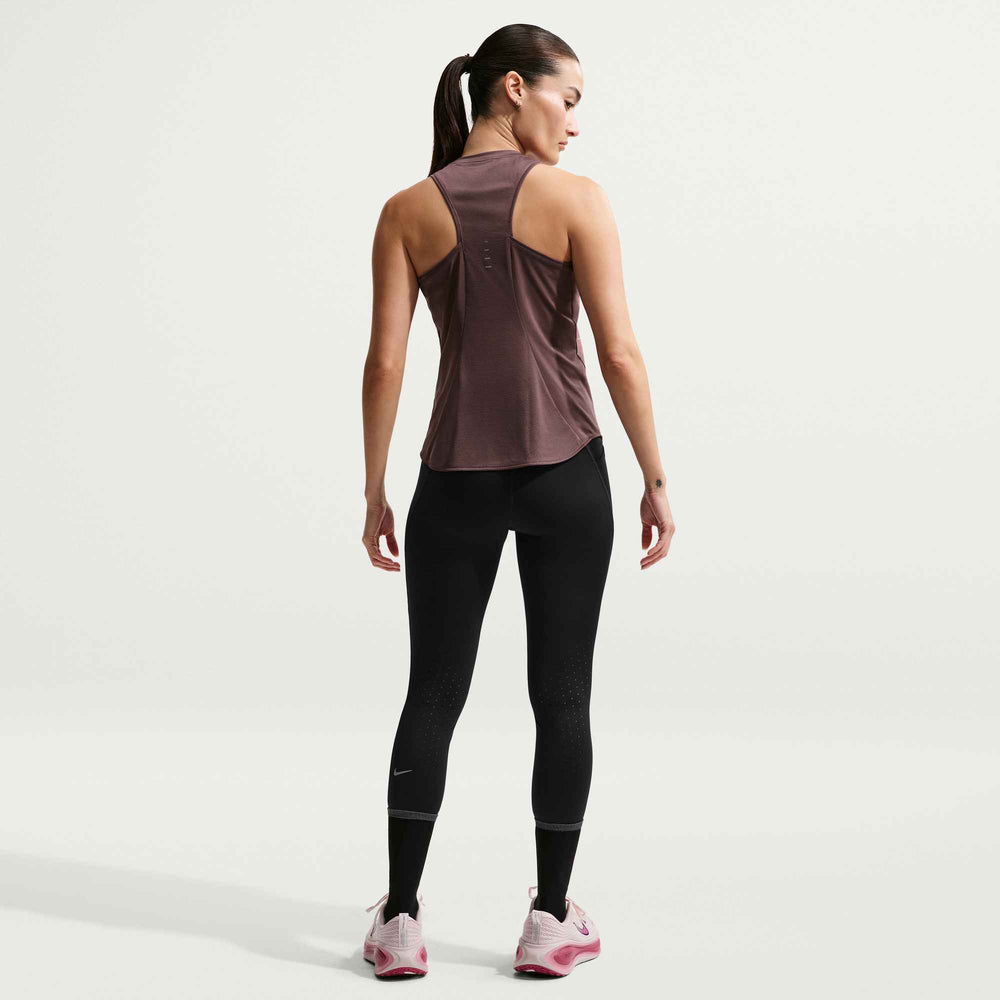 Nike, Inc. Women's Swift Tank Top in TAT/SIL