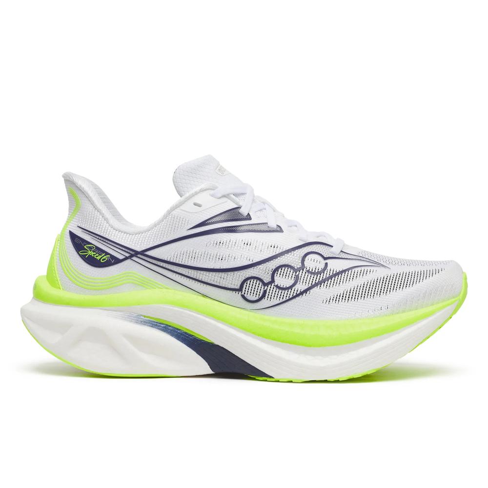 Saucony Men's Endorphin Speed 6 in WHT/CIT