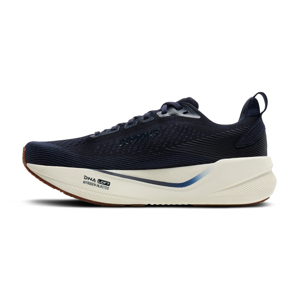 Brooks Men's Ghost Max 4 in Navy/Navy/Biscuit