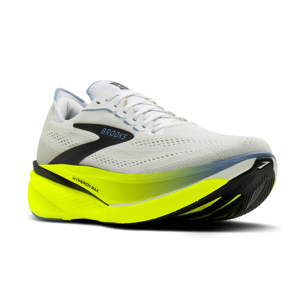Brooks Men's Hyperion Max 4 in WHI/BLU/NIG