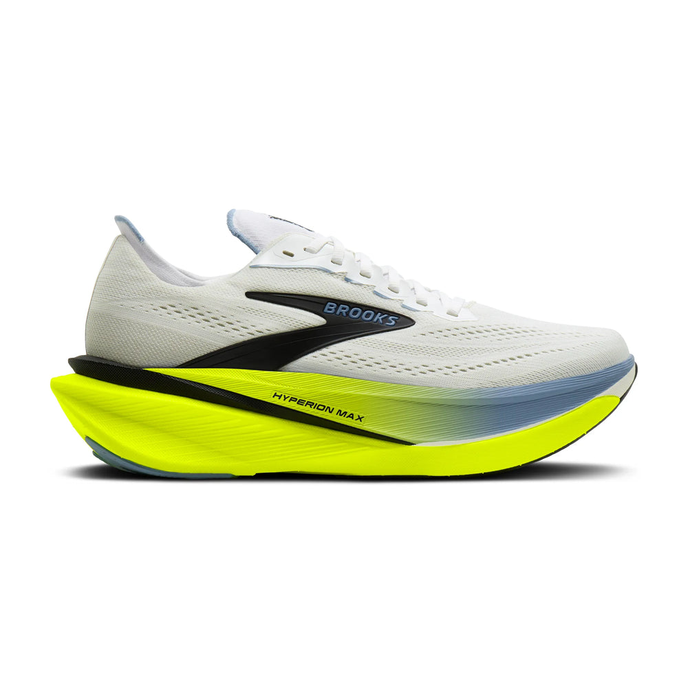 Brooks Men's Hyperion Max 4 in WHI/BLU/NIG