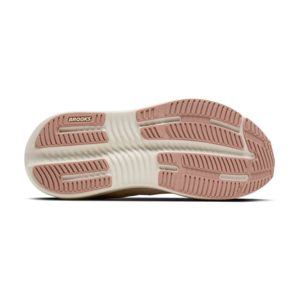 Brooks Women's Ghost Max 4 in Arctic Wolf/Rose/Coconut