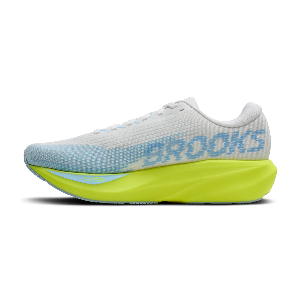 Brooks Women's Ghost Amp in WHI/BLU/NIG