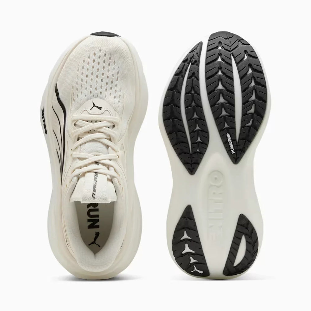 Puma Women's Magmax Nitro 2 in WHT/BLK
