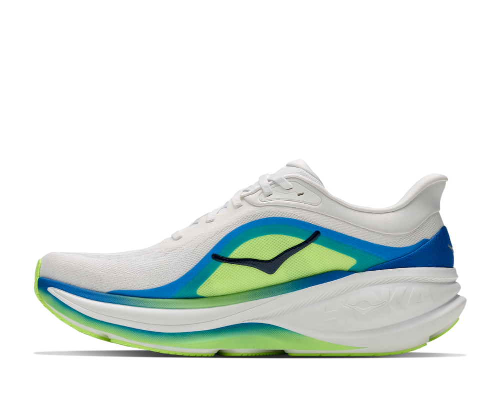 HOKA Men's Clifton Pro in FRO/BLU