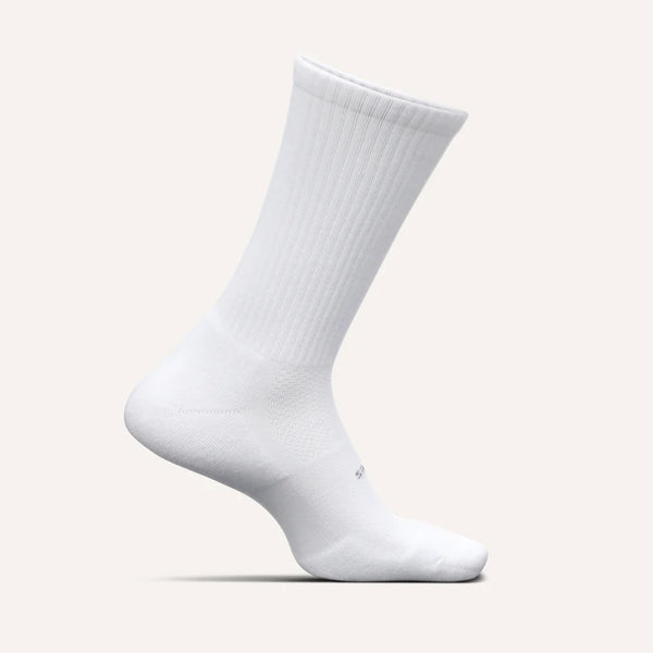 Feetures Hp Max Cushion Crew in WHT