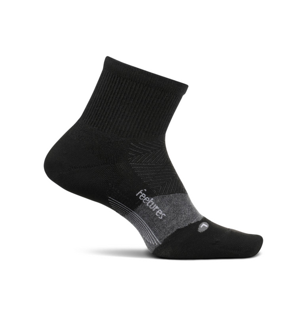 Feetures Merino Max Cushion 1/4 in CHAR