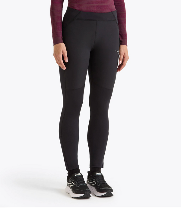Diadora Women's Run Tights in BLK