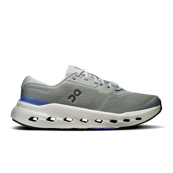 On Men's Cloudrunner 3 stability running shoe in TIN/ICE