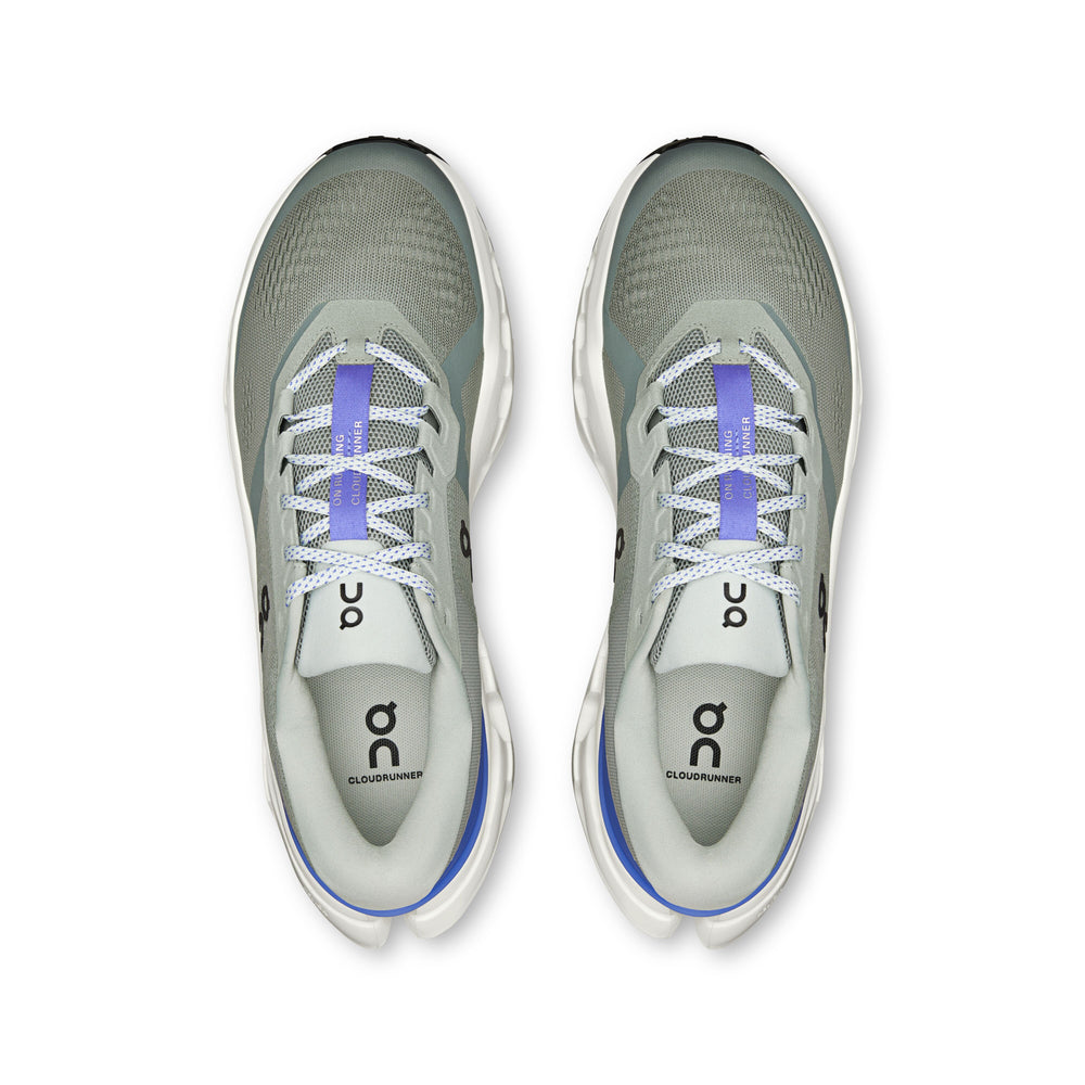 On Running, Inc. Men's Cloudrunner 3 running shoe in TIN/ICE