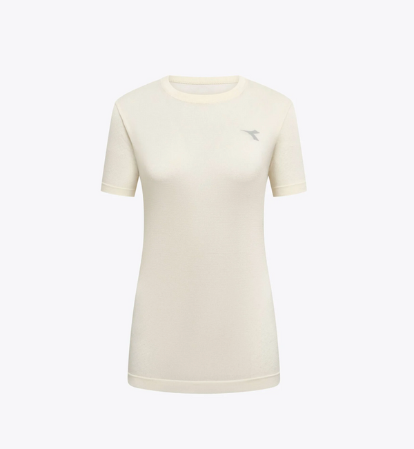 Diadora Women's Stratuono Short Sleeve in WHI