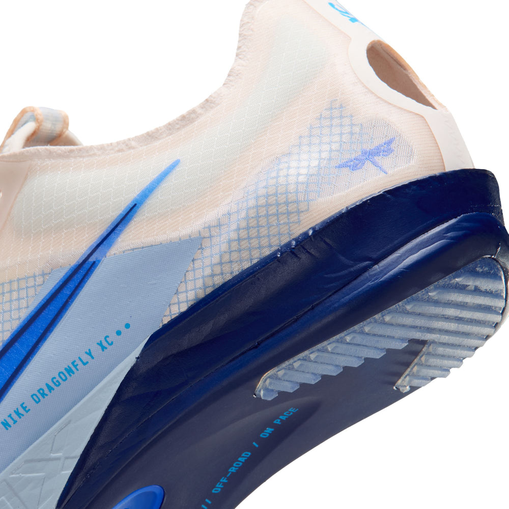 Nike, Inc. Unisex Dragonfly XC 2 running shoe in CHA/BLU