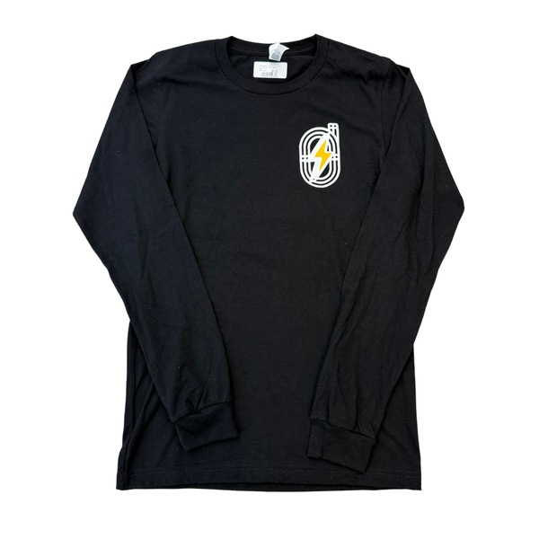 Outpost Unisex Outpost Long Sleeve Tee in BLACK
