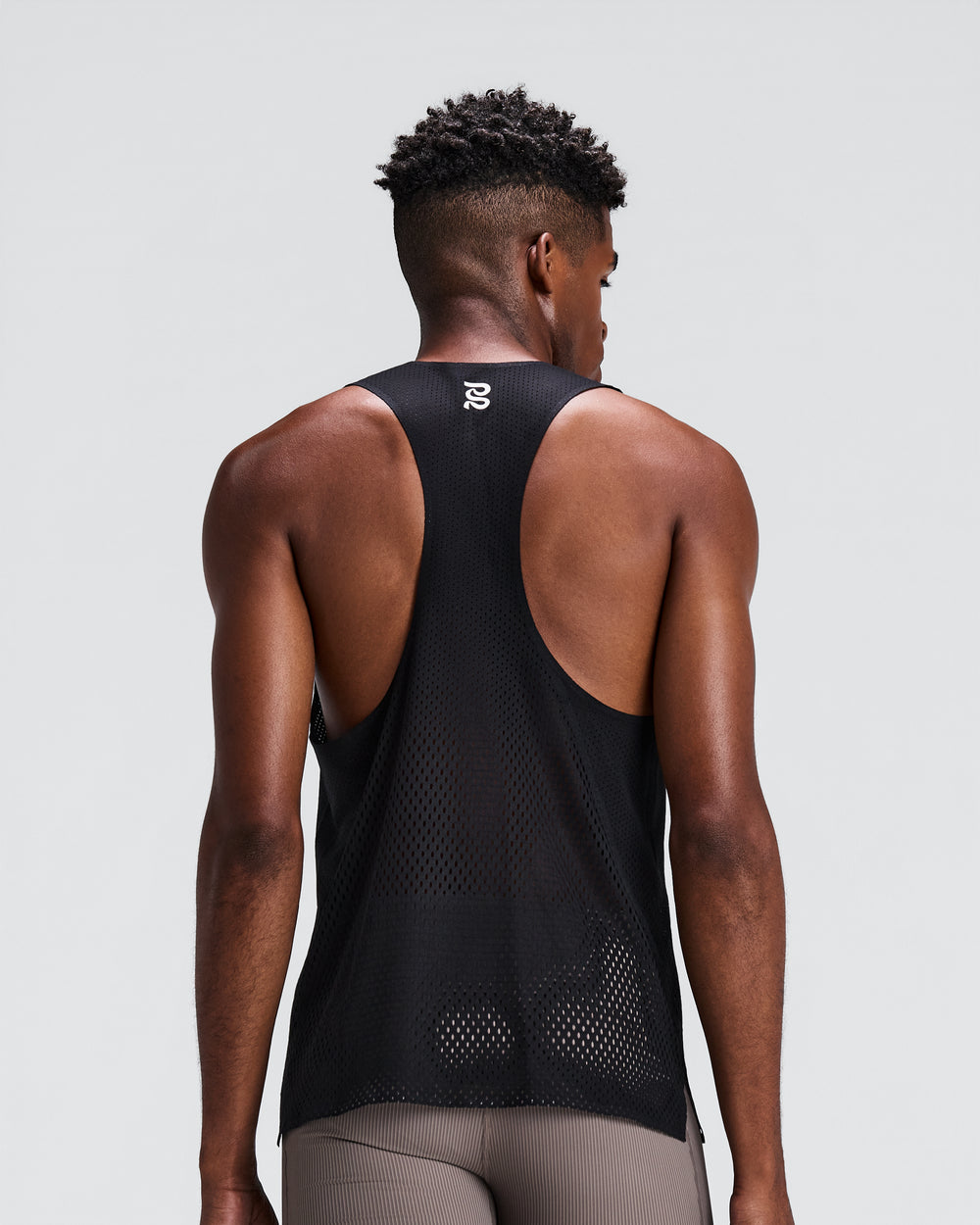 Bandit Running Men's Shredder Singlet in BLK