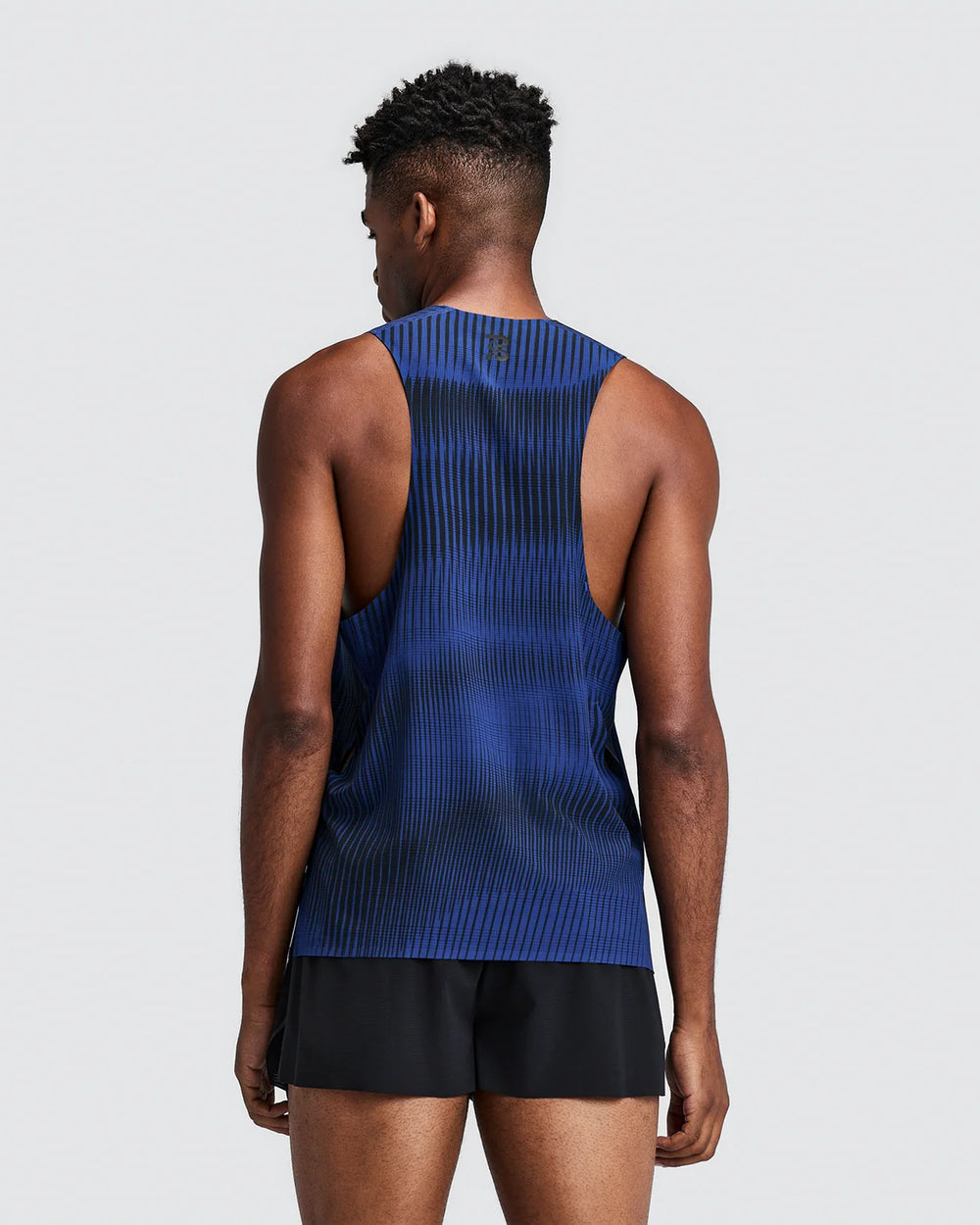 Bandit Running Men's Training Singlet in BAU/BLK