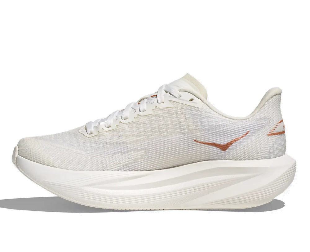 Hoka ONE ONE Women's Mach 7 running shoe in FRO/ROS