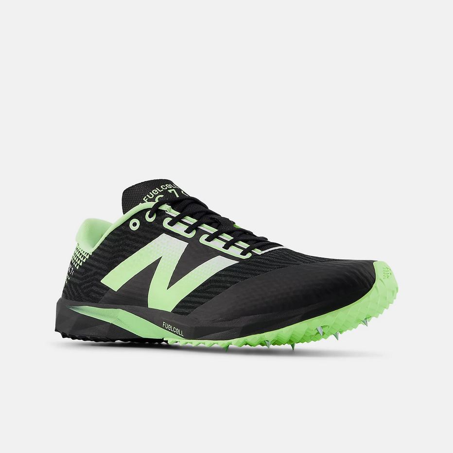 New Balance Athletics, Inc. Unisex XC Seven V5 running shoe in BLK/MIN