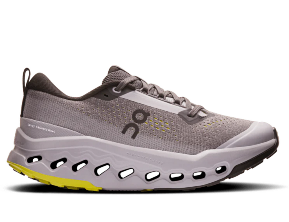On Women's Cloudsurfer Trail trail running shoe in IRO/LIL