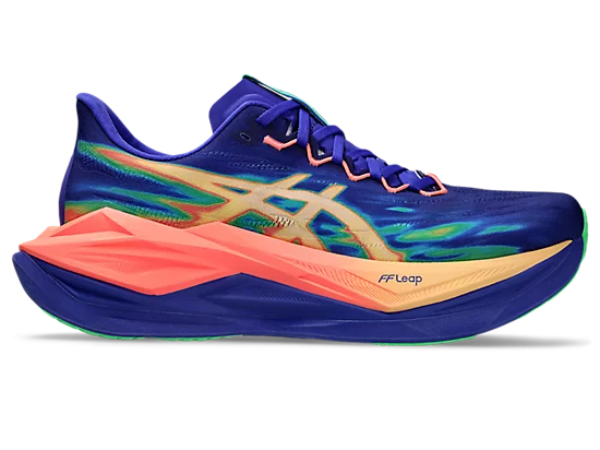 ASICS Unisex Superblast 3 neutral cushioned running shoe in COB/ORA