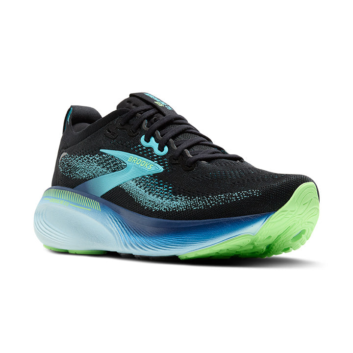 Brooks Running Men's Adrenaline Gts 25 running shoe in Black/Ipanema/Mint
