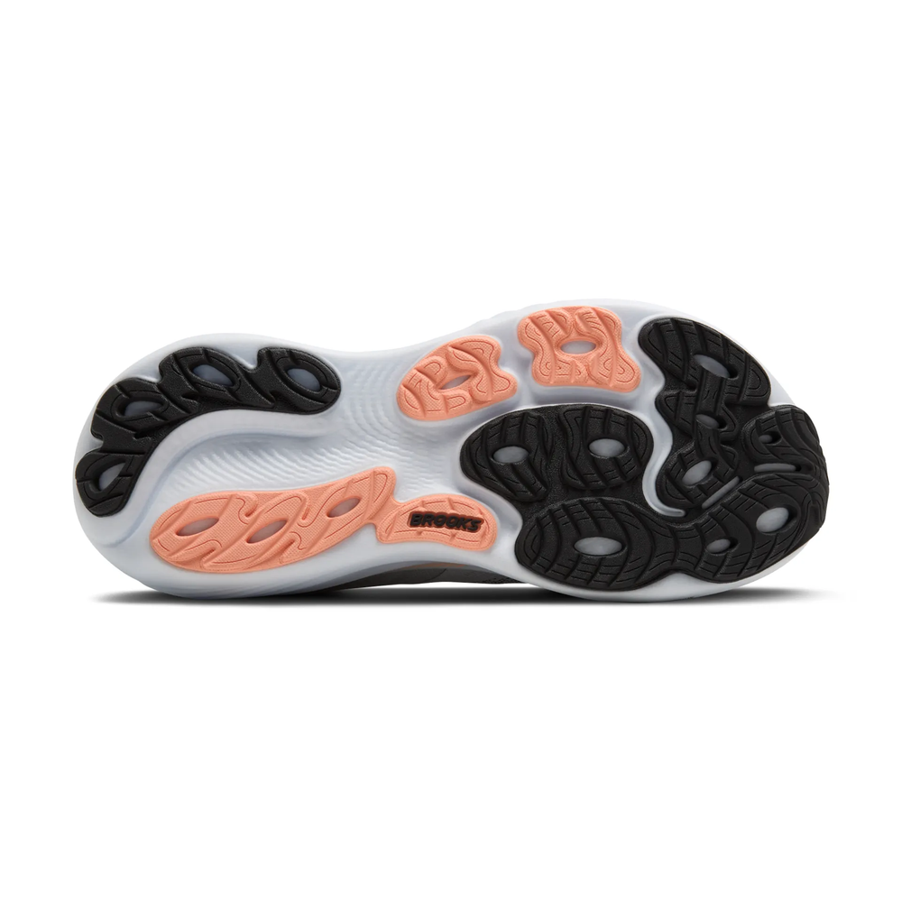 Brooks Running Women's Adrenaline Gts 25 running shoe in Grey/Blackened Pearl/Coral