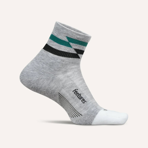 Feetures Elite Max Cush 1/4 in GRY/TRA