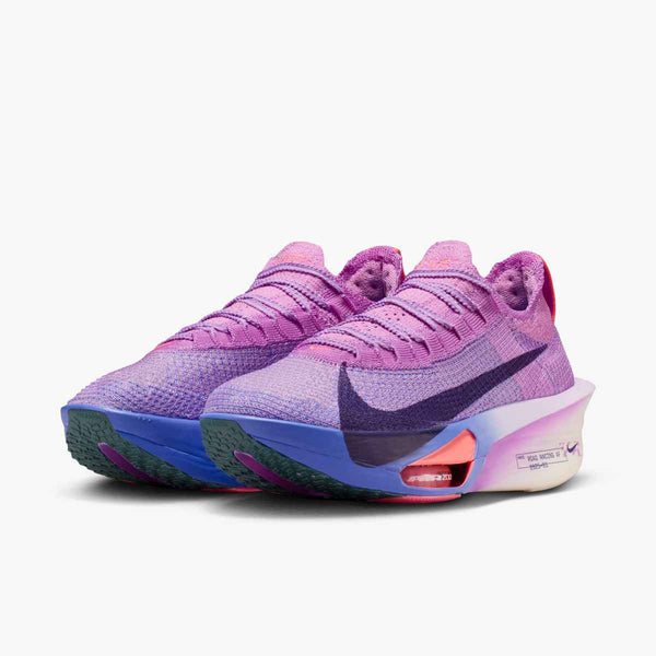 Nike Women's Alphafly Next % 3 running shoe in FUC/PUR