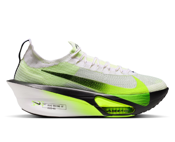 Nike Men's Alphafly Next% 3 running shoe in WHT/VLT