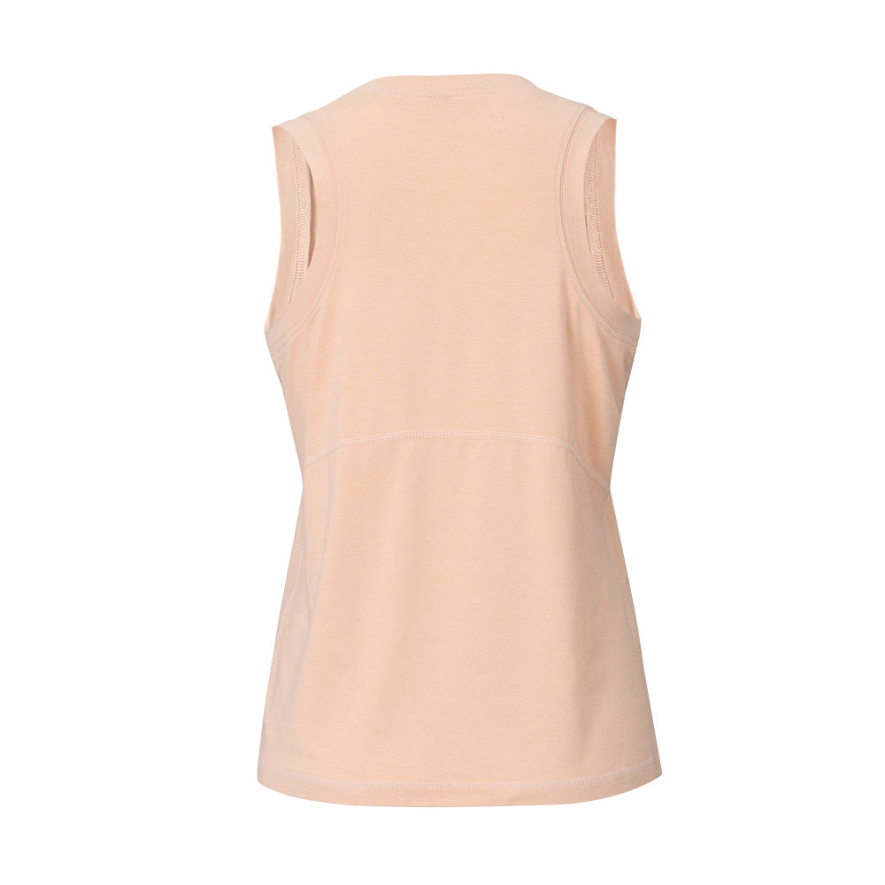 Sky Manufacturing Women's Tech Highneck Tank in PEA/KEE