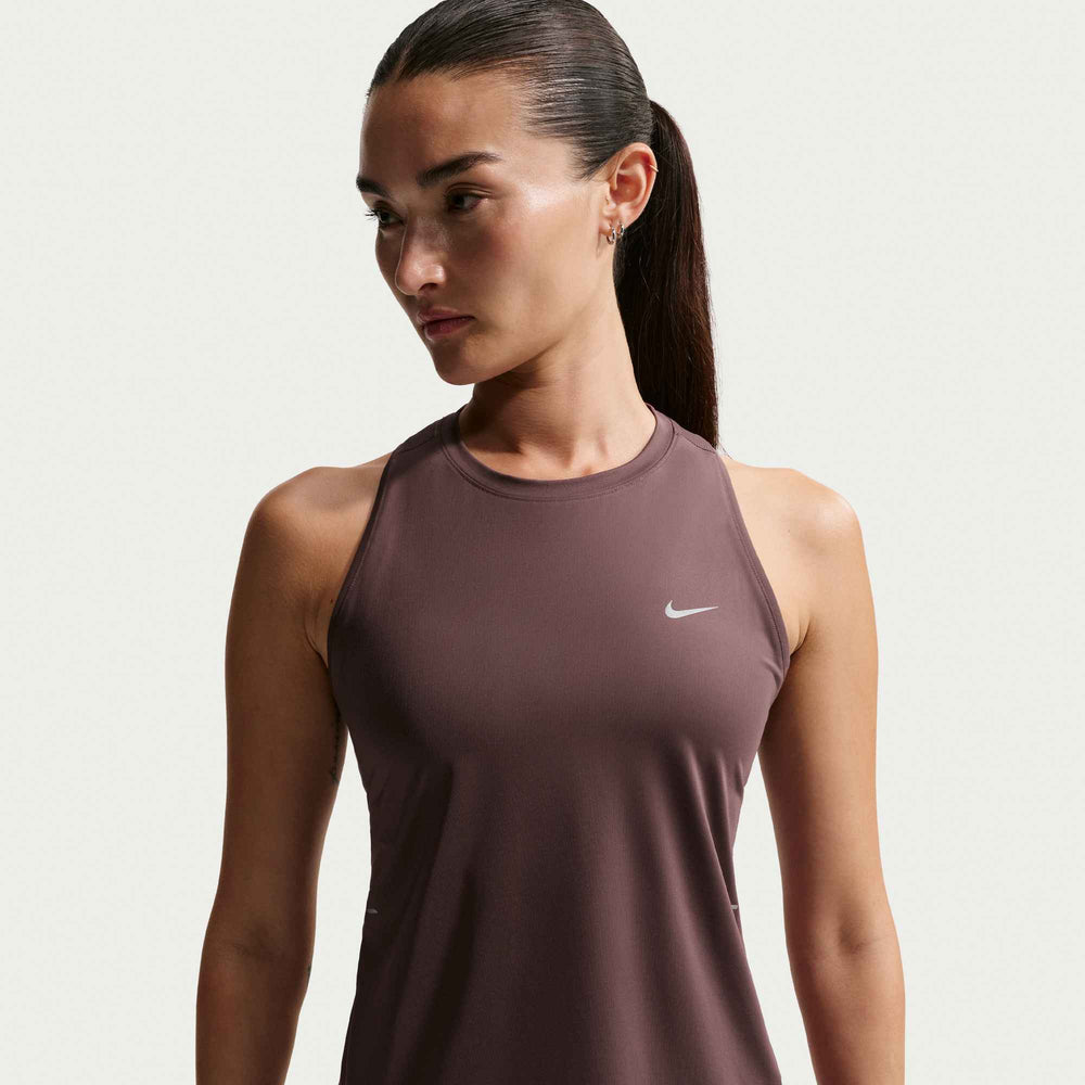 Nike, Inc. Women's Swift Tank Top in TAT/SIL