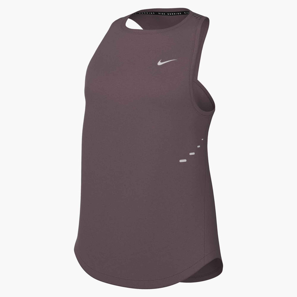 Nike, Inc. Women's Swift Tank Top in TAT/SIL