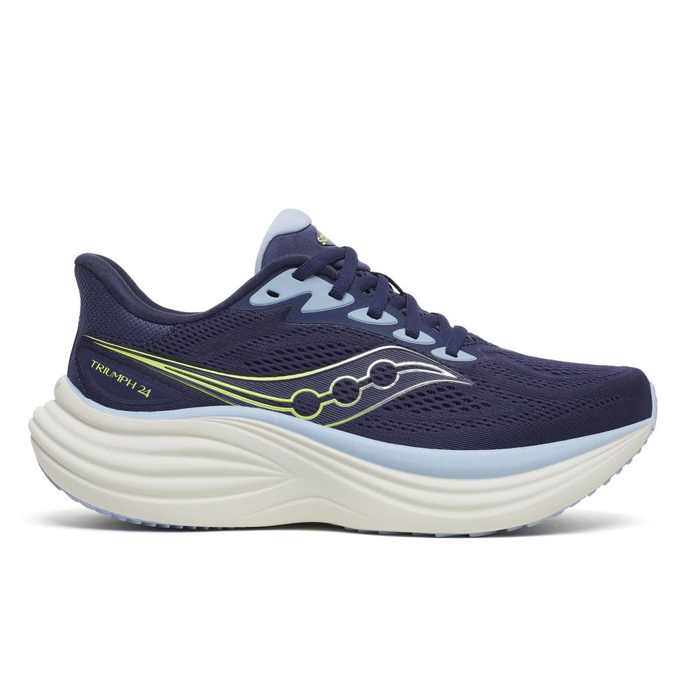 Saucony Women's Triumph 24 in NAV/QUA