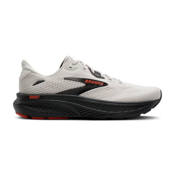 Brooks Men's Ghost 18 in Coconut/Pearl/Tigerlily