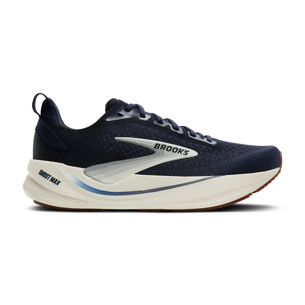 Brooks Men's Ghost Max 4 in Navy/Navy/Biscuit