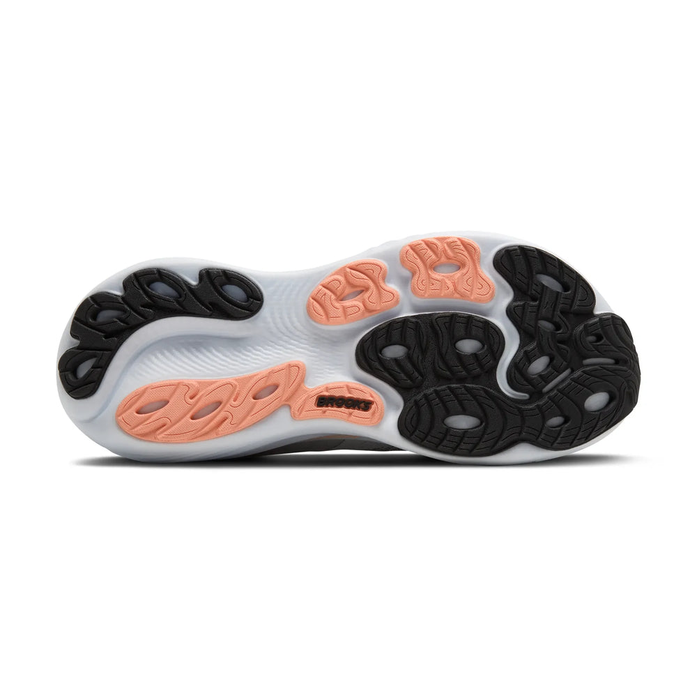 Brooks Women's Adrenaline Gts 25 in Grey/Blackened Pearl/Coral